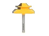 Yonico 15127q Medium Lock 45 Degree Miter Router Bit with 3/4