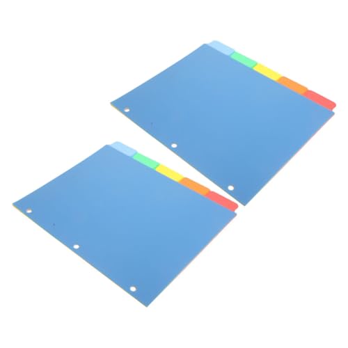 LEDMOMO 10個 バインダー用インデックス仕切り 書き込み可能タブ付き 素材 耐久性あり 書類整理に 毎日使えるノート代替ファイル割ページ