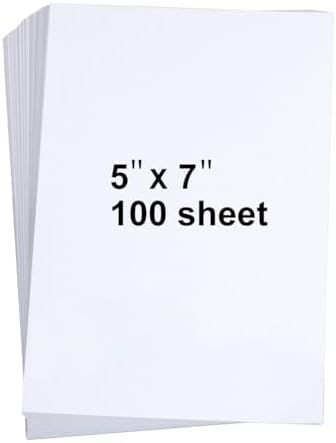 100Pack Cardstock Paper