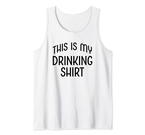 Funny This Is My Drink Camisa para bebedores Camiseta sin Mangas
