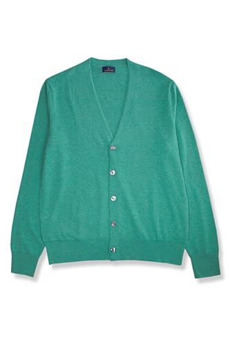 Brooks Brothers Mens Cotton Five Button Long Sleeve Cardigan Sweater,2