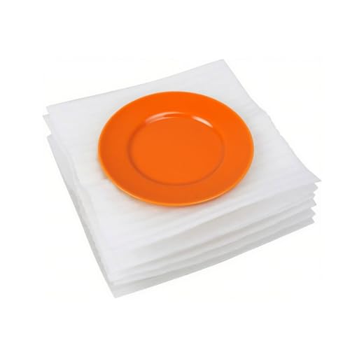 100pcs Foam Wrap Cushion Sheets for Packing 20 CM x 20 CM Packing Foam Protective Wrap for Moving Shipping & Storing Fragile Items