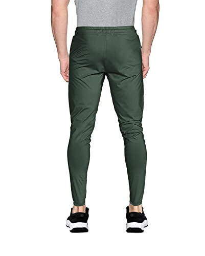 Image of AVOLT Men Slim Fit Lycra Blend Track Pants