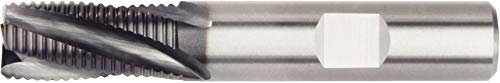WIDIA Hanita 4S0R10004NW 4S0R HP Roughing End Mill, 0.02