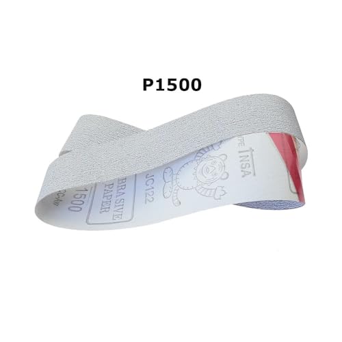 Bandes abrasives P1000 finitions sans rayures bois et acier