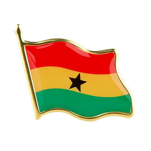 Image of Country Flag Brooch Metal Alloy Souvenir Pin Shirt Hat Backpack Jewelry Accessories Decoration Party Christmas Gift Badge International Travel Pin