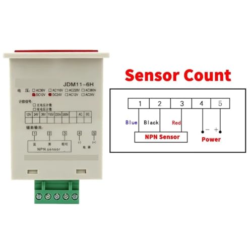 Compteur électronique JDM11-6H à haute précision multi-tension - 5