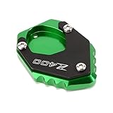 【Función potente】 El diseño de búfer extendido del trípode proporciona un área de soporte más grande para el marco lateral. Puede proporcionar un punto de apoyo estable para su motocicleta cuando se usa en un suelo blando, bordes fangosos, arena, etc., lo que es útil para evitar inclinar y estabilizar la motocicleta.