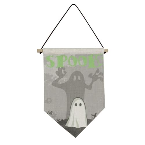 Cadavre drapeau Halloween en toile décoration suspendre premium