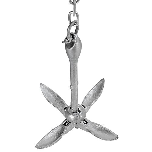 Extreme Max 3006.6705 BoatTector Complete Grapnel Anchor Kit for Small Boats, Jon Boats, Flat Bottoms, Inflatable Boats, etc. - 5.5 lbs. - Image 4