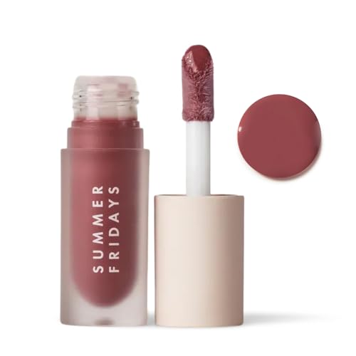 Summer Fridays Dream Lip Oil - Hydrating Tinted Lip Gloss Oil - N...