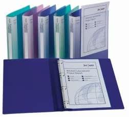 Snopake Twinfile 14032 A4 Blue Polypropylene Pack Of 5 - View #3