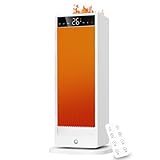 2025冬発売新モデル【超音波加湿機能 人感センサー AIスマート】ヒーター セラミックヒーター セラミックファンヒーター 暖房器具 電気ストーブ 省エネ ECO恒温 節電対策 90°首振り 3段階調整 700W/1200W 二重過熱保護 転倒OFF タイマー12時間 大風量 1S速暖 足元 スリム タワー 脱衣所 寝室 トイレ 日本語取扱説明書 リモコン付き