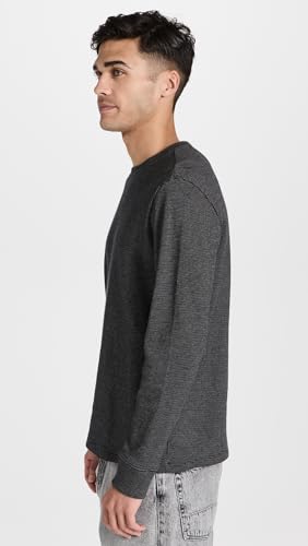 Vince Men's Textured Thermal Crew Top4