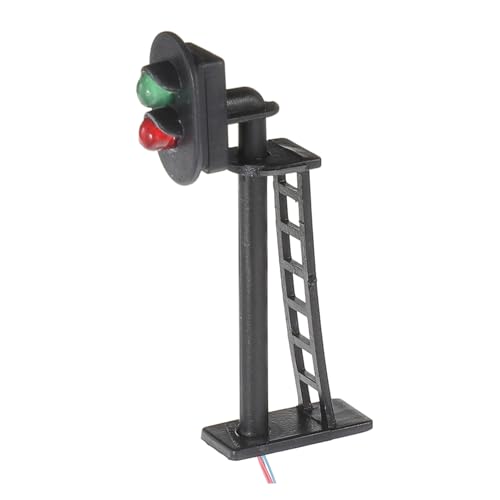 ERINGOGO Train and Architectural Layout Traffic Light Toy Metal Plastic Traffic Sign Model Boys and Girls Education Toy