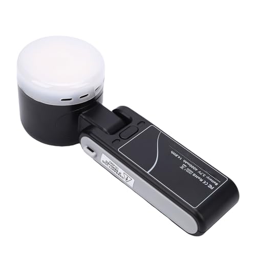 Image of 180 Rotatable Handheld LED Fill Light, 4 Color Temperatures Lamp, 2500K 5600K Light with 4000mAh Battery, Ideal for Vlog Recording, Photography & Makeup TikTok