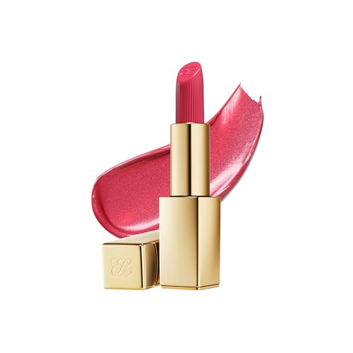 Estée Lauder Pure Color Long-Lasting Hi-Lustre Lipstick for Women | Shimmer Finish, 0.12 Ounce, 565 Starlit Pink