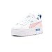 PUMA Kids Girls Mayze Sweater Weather Platform Lace Up Sneakers Shoes - Pink, White - Size 6 M
