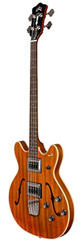 Guild Starfire Bass II Natural – Basses électro-acoustiques pour droitiers - Les Beatles, Paul McCartney, John Lennon, RIngo Starr, George Harrison Guild Starfire Bass II Natural - Basses électro-acoustiques pour droitiers