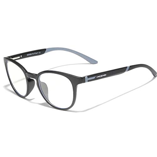 Óculos de Luz azul para Computador Leitura Anti-fadiga Ocular com Proteção UV400 Kingseven 9009A (C4