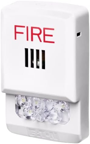 Wheelock White Horn Strobe Wall Mount Fire Safety Light