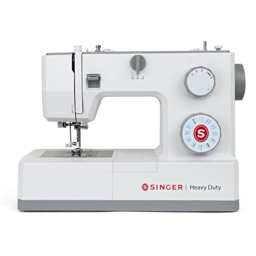 Image of SINGER HD 4323 BLDC Sewing Machine Electric | 23 Built-In Stitches | 58 Stitch Functions | 1-Step Buttonhole | Adjustable Width (6mm) & Length | LED Light | Automatic Bobbin Winding | Easy Stitch Dial