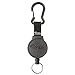 KEY-BAK MID6 Retractable Carabiner Keychain with 36
