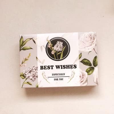 20pcs Big Blue Flower Birds Decoration Bakery Package Dessert Candy Cookie Cake Packing Box Gift Boxes Supply Favors (23X16X5.2cm)