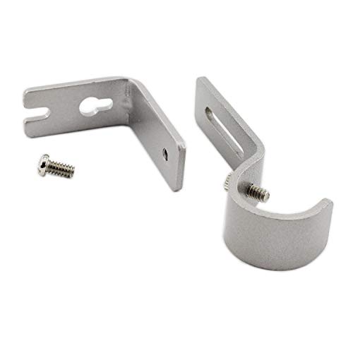 image for Adjustable Curtain Rod Brackets,ULIFESTAR 3 Pack Heavy Duty Drapery Ro
