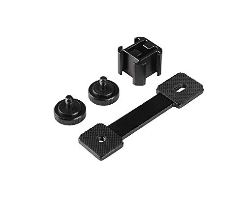 Eidyer Dreifach-Blitzschuh-Adapter, Konverter, 3-in-1 Fülllicht-Mikrofon-Befestigungshalterung, Kamerablitz, Blitzschuh…