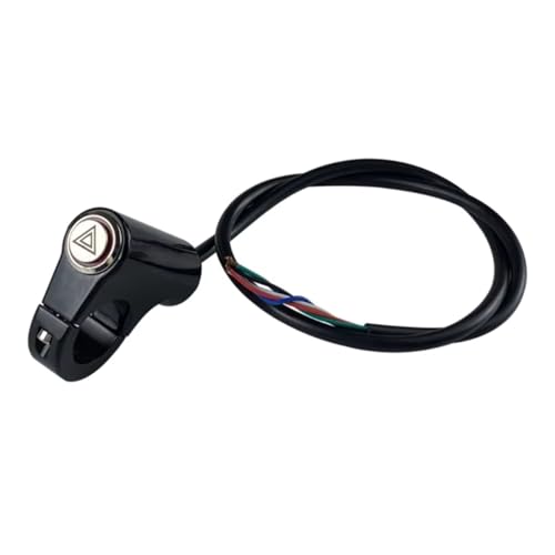Moto bouton démarrage et interrupteur feux de détresse 22mm finition soignée
