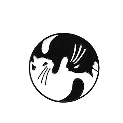 Yihaifu Giacca Disegno del Fumetto Rotonda Spilla