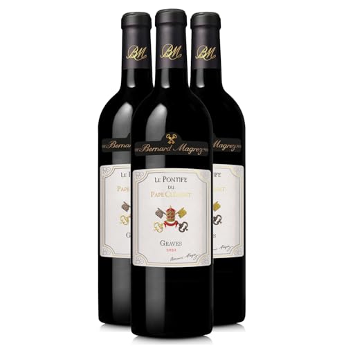 Château Pape Clément Graves Le Pontife De Pape Clément - Rouge 2020 - Vin Rouge de Bordeaux (3x75cl)