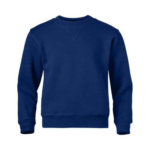 Soffe unisex-child Juvenile Classic Midweight Fleece Crew Sweatshirt
