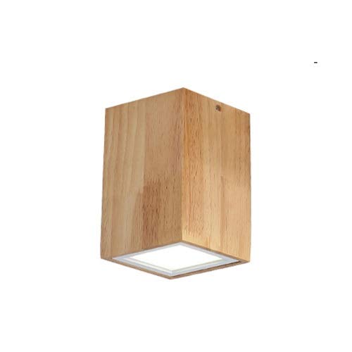 Couloir sombre ? Applique murale bois LED 3W lumineuse et compacte pour entrée