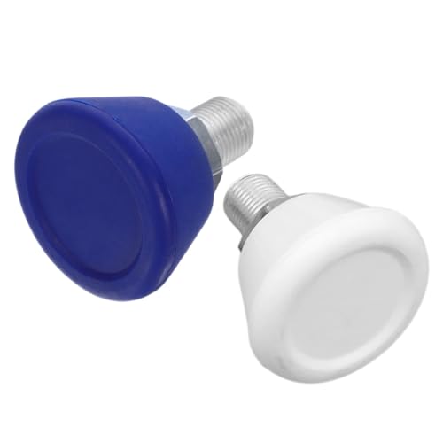 KOMBIUDA 2pcs Roller Skate Brake Pad Replacement Lightweight Toe Stoppers for Improved Braking Performance Non Slip Toe Guards for Efficient Installation