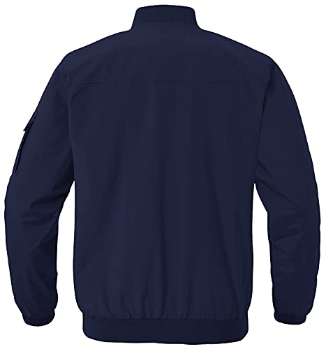 Image of Gopune Men's Windproof Bomber Jacket Lightweight Windbreaker Outdoor Golf Fashion Coat