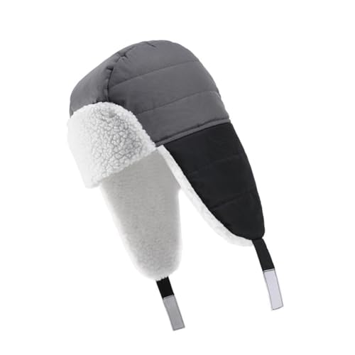 Unisex Windproof Earflap Hat for Boys and Girls Warm Outdoor Snow Ski Cap Fit Fleece Design for Cold Weather Activities