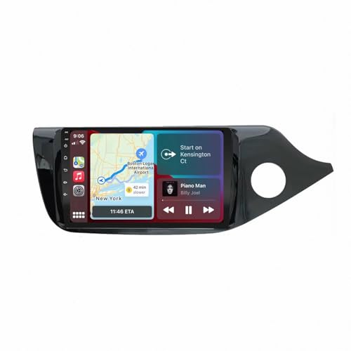 Coche con Carplay Android Auto inalámbrica, pantalla táctil de 4G+64G para Kia Ceed