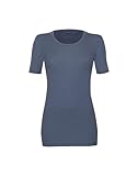 Damen Funktionsshirt - Das Kurzarmshirt für Frauen aus Merinowolle eig-net sich für alle Outdooraktivitäten. Beim Wandern oder Skifahren unter-stützt das T-Shirt den Körper bei der Regulierung der Temperatur. Es leitet Feuchtigkeit vom Körper weg.