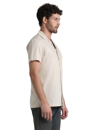 Image of Jack & Jones Men Pure Cotton Regular Opaque Casual Shirt