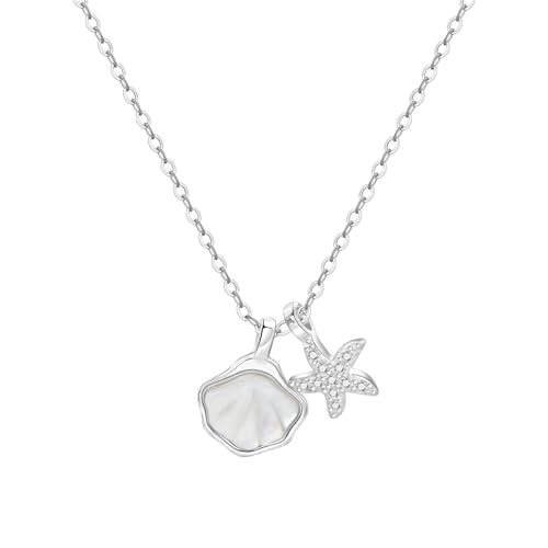 Collier de perles en argent sterling 925 d'une brillance pure