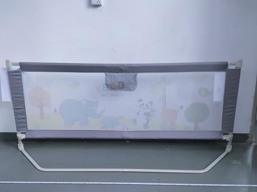 Bettgitter für Kleinkinder, 3er-Pack Faltbare Bettgitter Rausfallschutz für Kinderbetten, Sicherheitsgitter für Babys und Kleinkinder – 2x200 cm + 1x190 cm im Set – Schnelle Montage in 3 Minuten
