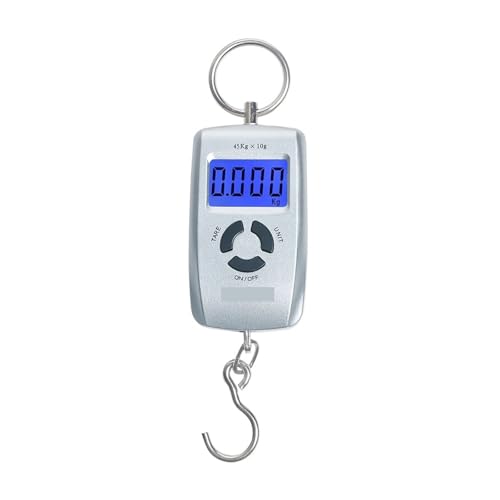 4pcs Portable 45kg/10g LCD Digital Luggage Scale with Handle - Travel Weight Scale for Suitcases & Bags - Compact & Accurate Handheld Design for Travelers