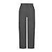 MaMiDay Baggy Cargo Pants for Women High Waisted Open Leg Pants Lightweight Hiking Streetwear Fashion Outfits with Pockets Dark Gray