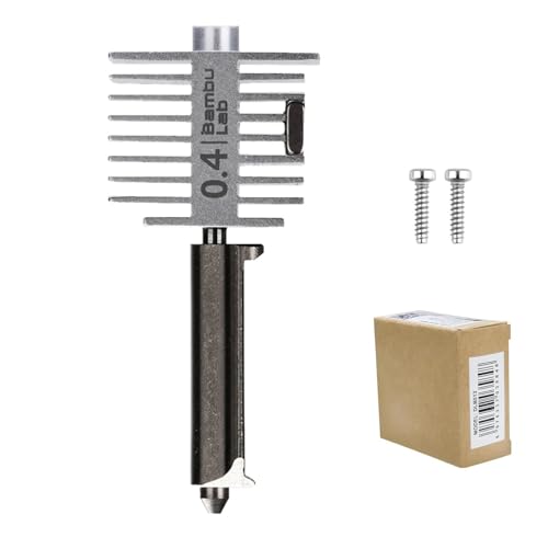 Original Bamboo Lab A1.A1 Mini Series hotend with a 0.4mm Stainless Steel Nozzle (1, 0.4mm)