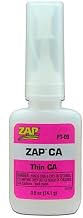 Zap PT09 Zap-A-Gap CA Super Thin Glue 1/2oz Works on Metal, Wood, Rubber, Aluminium, Fibreglass