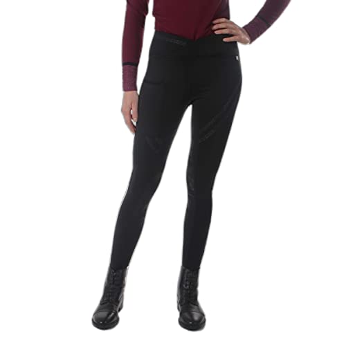 Pantalon équitation Sportif femme Raquel QHP à fond grip intégral silicone