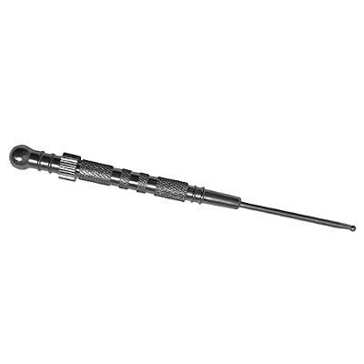 Spring Loaded Ear and Body Point Probe Stimulator Pocket Ear Chart and Pouch