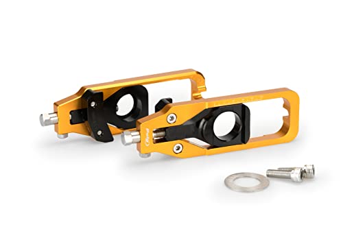 Tensor de cadena Puig oro que optimiza la transmisión de tu moto
